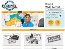 Tablet Screenshot of ojgraphix.com